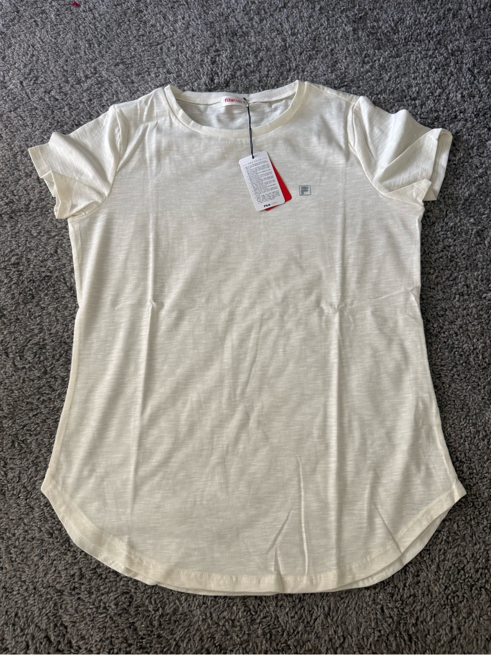 Fila White tee